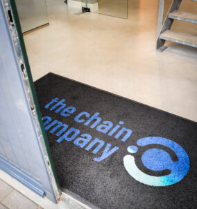 The Chain Company entree deurmat met logo